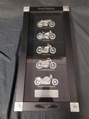 HARLEY DAVIDSON LEGENDARY RACING MACHINES 2009 MONTANA DISPLAY